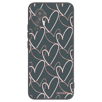 Picasee silikónový čierny obal pre Xiaomi 12 Lite - Veľa lásky