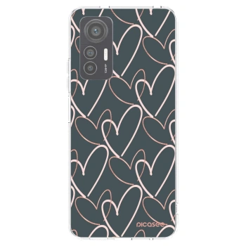 Picasee silikónový prehľadný obal pre Xiaomi 12 Lite - Veľa lásky