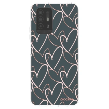Picasee silikónový prehľadný obal pre OPPO A94 5G - Veľa lásky