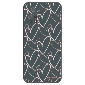 Picasee silikónový čierny obal pre Xiaomi Poco M4 Pro - Veľa lásky