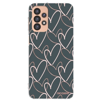 Picasee silikónový prehľadný obal pre Samsung Galaxy A23 A236B 5G - Veľa lásky