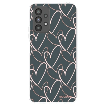 Picasee silikónový prehľadný obal pre Samsung Galaxy A73 5G - Veľa lásky