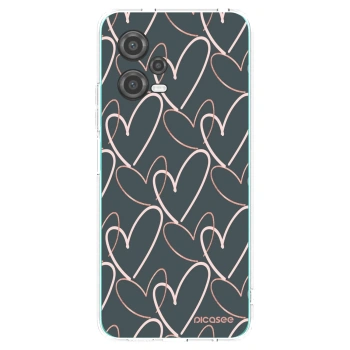Picasee silikónový prehľadný obal pre Xiaomi Poco X5 - Veľa lásky