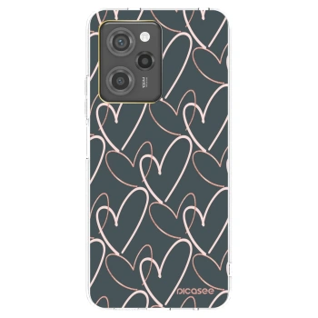 Picasee silikónový prehľadný obal pre Xiaomi Poco X5 Pro - Veľa lásky