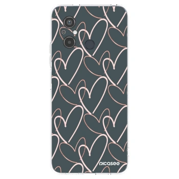 Picasee silikónový prehľadný obal pre Xiaomi Redmi 12C - Veľa lásky