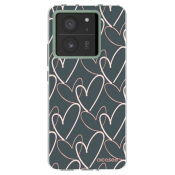 Picasee silikónový prehľadný obal pre Xiaomi 13T - Veľa lásky