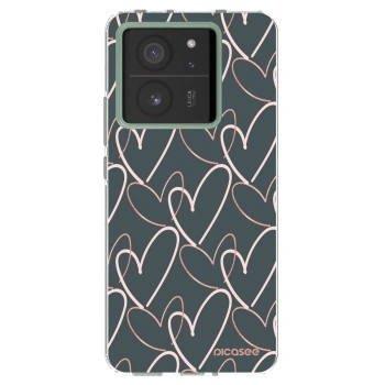 Picasee silikónový prehľadný obal pre Xiaomi 13T Pro - Veľa lásky