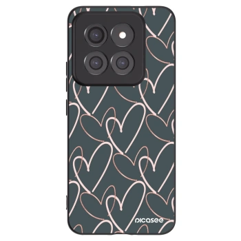 Picasee silikónový čierny obal pre Xiaomi 14 Pro - Veľa lásky