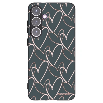 Picasee silikónový čierny obal pre Samsung Galaxy S24+ S926B 5G - Veľa lásky
