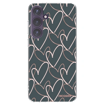 Picasee silikónový prehľadný obal pre Samsung Galaxy S24+ S926B 5G - Veľa lásky