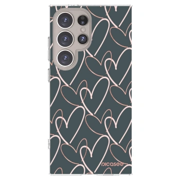 Picasee silikónový prehľadný obal pre Samsung Galaxy S24 Ultra S928B 5G - Veľa lásky