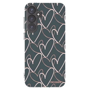 Picasee silikónový prehľadný obal pre Samsung Galaxy S23 FE S711B - Veľa lásky