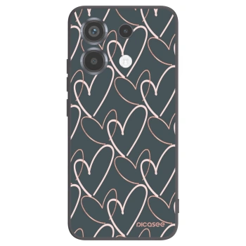 Picasee silikónový čierny obal pre Xiaomi Poco X6 - Veľa lásky