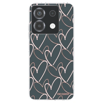 Picasee silikónový prehľadný obal pre Xiaomi Poco X6 - Veľa lásky