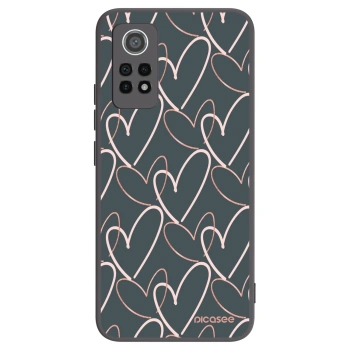 Picasee silikónový čierny obal pre Xiaomi Redmi Note 12 Pro 4G - Veľa lásky