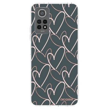 Picasee silikónový prehľadný obal pre Xiaomi Redmi Note 12 Pro 4G - Veľa lásky