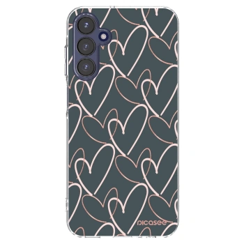 Picasee silikónový prehľadný obal pre Samsung Galaxy A15 A155F 4G - Veľa lásky
