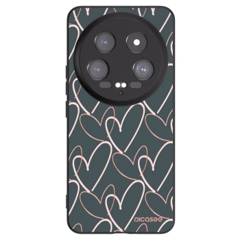 Picasee silikónový čierny obal pre Xiaomi 14 Ultra - Veľa lásky