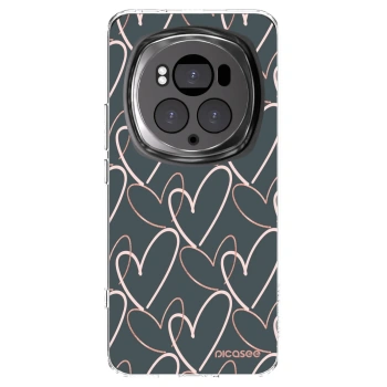 Picasee silikónový prehľadný obal pre Honor Magic6 Pro - Veľa lásky