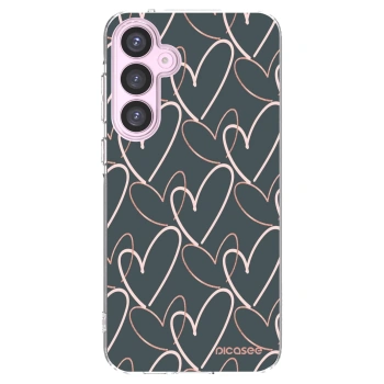 Picasee silikónový prehľadný obal pre Samsung Galaxy A55 5G A556B - Veľa lásky