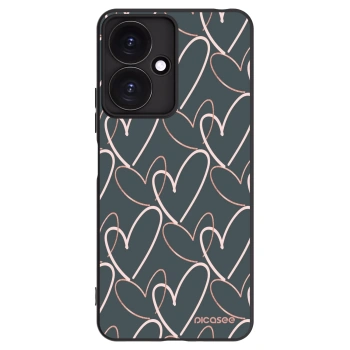 Picasee silikónový čierny obal pre Xiaomi Redmi 13C 5G - Veľa lásky