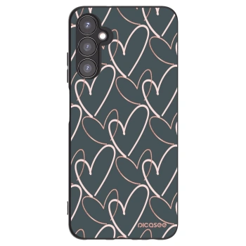 Picasee silikónový čierny obal pre Samsung Galaxy A05s A057G - Veľa lásky
