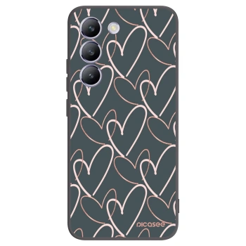 Picasee silikónový čierny obal pre Vivo V40 SE 5G - Veľa lásky