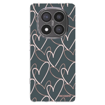 Picasee silikónový prehľadný obal pre Xiaomi Redmi Note 14 Pro+ 5G - Veľa lásky