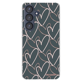 Picasee silikónový prehľadný obal pre Samsung Galaxy S25 5G - Veľa lásky