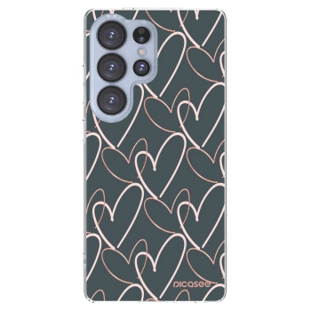 Picasee silikónový prehľadný obal pre Samsung Galaxy S25 Ultra 5G - Veľa lásky