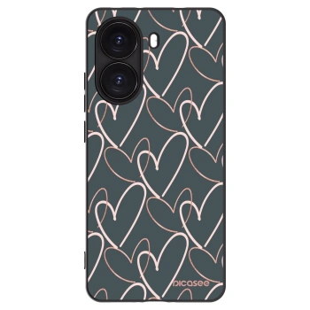 Picasee silikónový čierny obal pre Xiaomi Poco X7 Pro 5G - Veľa lásky