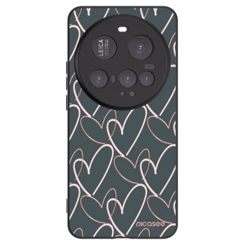 Picasee silikónový čierny obal pre Xiaomi 15 Ultra - Veľa lásky