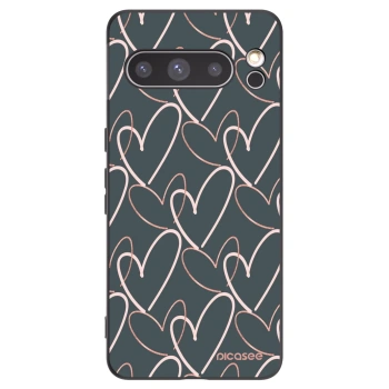 Picasee silikónový čierny obal pre Google Pixel 8 Pro - Veľa lásky