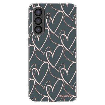 Picasee silikónový prehľadný obal pre Samsung Galaxy A56 5G A566B - Veľa lásky