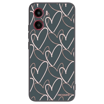 Picasee silikónový čierny obal pre Motorola Moto G05 - Veľa lásky