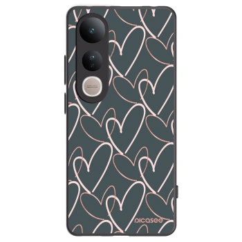 Picasee silikónový čierny obal pre Vivo V50 Lite 5G - Veľa lásky