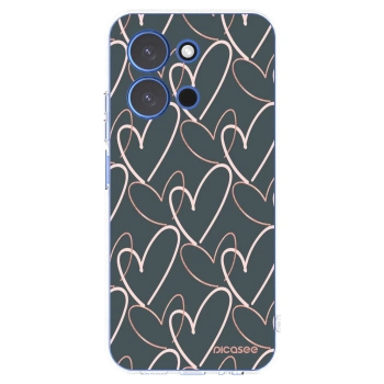 Picasee silikónový prehľadný obal pre Xiaomi Redmi 15C 4G - Veľa lásky