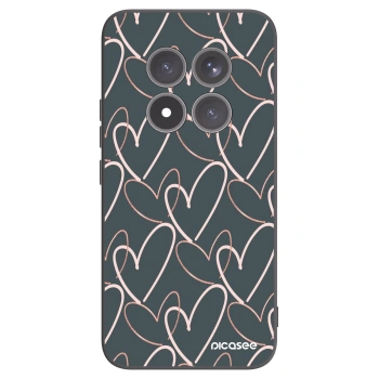 Picasee silikónový čierny obal pre Xiaomi Redmi Note 15 Pro+ - Veľa lásky