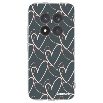 Picasee silikónový prehľadný obal pre Xiaomi Redmi Note 15 Pro+ - Veľa lásky