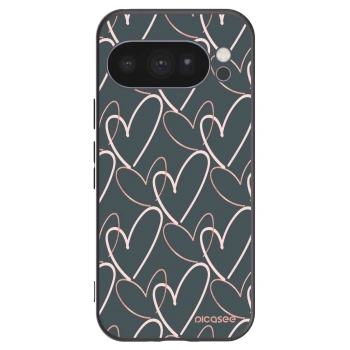 Picasee silikónový čierny obal pre Google Pixel 10 Pro - Veľa lásky