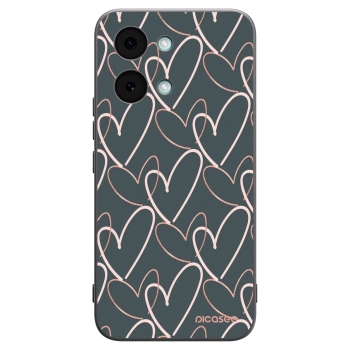 Picasee silikónový čierny obal pre Xiaomi Poco X8 Pro Max - Veľa lásky