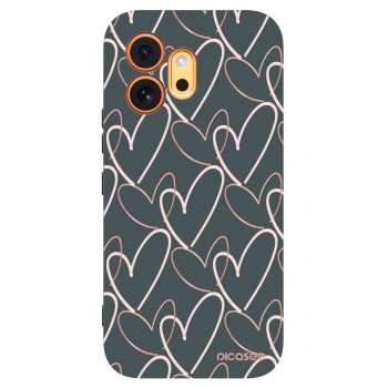 Picasee silikónový čierny obal pre Honor 600 - Veľa lásky