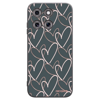 Picasee silikónový čierny obal pre Motorola Moto G77 - Veľa lásky