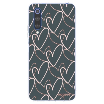 Picasee silikónový prehľadný obal pre Xiaomi Mi 9 SE - Veľa lásky