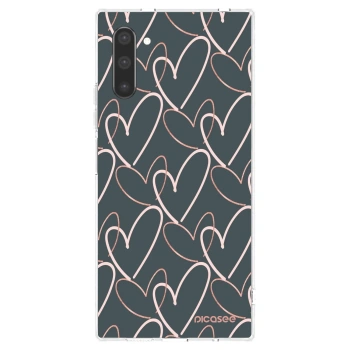 Picasee silikónový prehľadný obal pre Samsung Galaxy Note 10 N970F - Veľa lásky