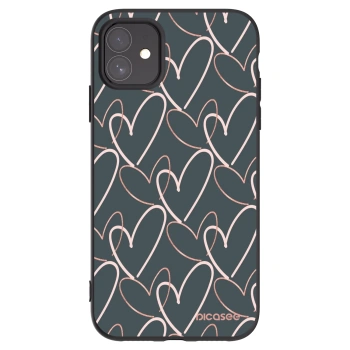 Picasee silikónový čierny obal pre Apple iPhone 11 - Veľa lásky