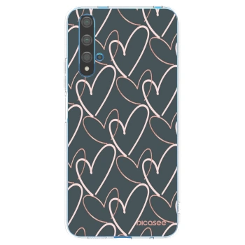 Picasee silikónový prehľadný obal pre Huawei Nova 5T - Veľa lásky