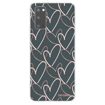 Picasee silikónový prehľadný obal pre Samsung Galaxy S20 G980F - Veľa lásky