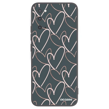Picasee silikónový čierny obal pre Samsung Galaxy S20 G980F - Veľa lásky