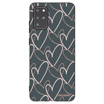 Picasee silikónový čierny obal pre Samsung Galaxy S20+ G985F - Veľa lásky